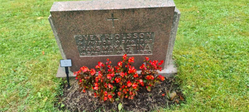 Grave number: M V  173