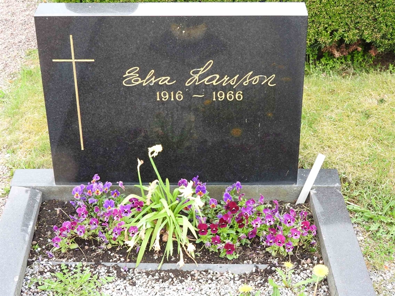 Gravnummer: BK H    69