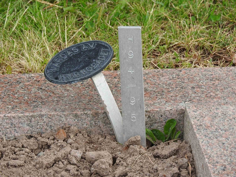 Gravnummer: BK H    94-95