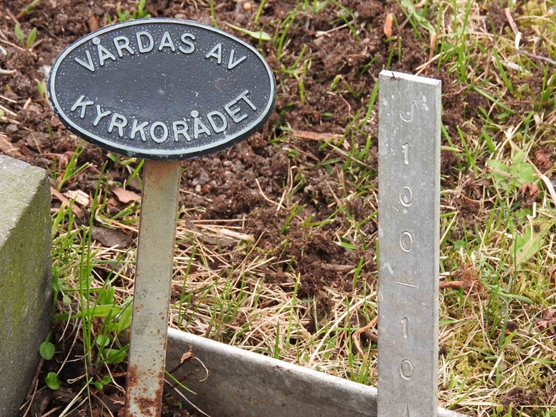 Gravnummer: BK J   100-101