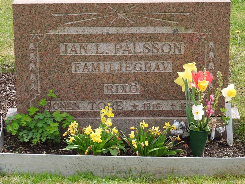 Gravnummer: BK J    34-35