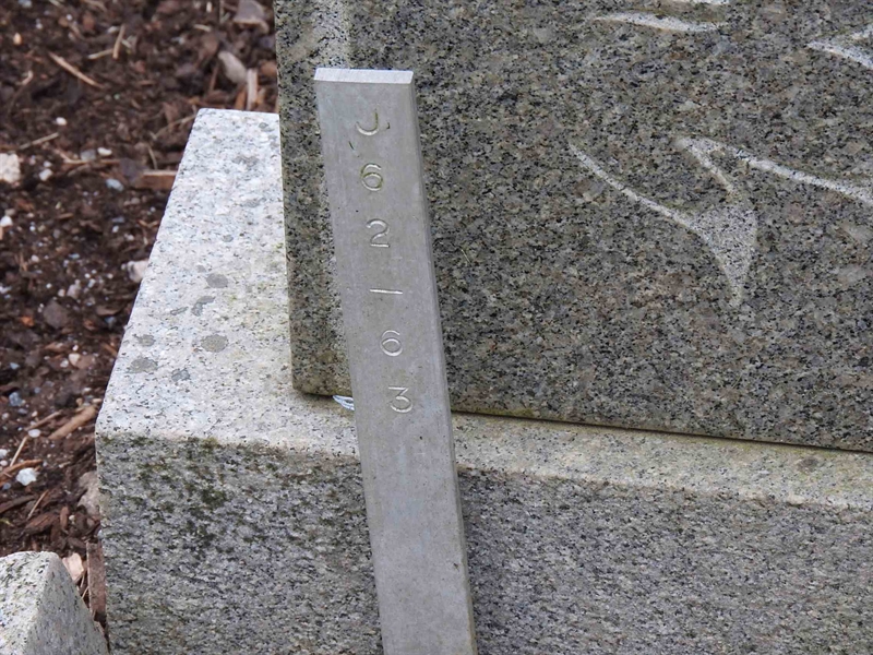 Gravnummer: BK J    62-63