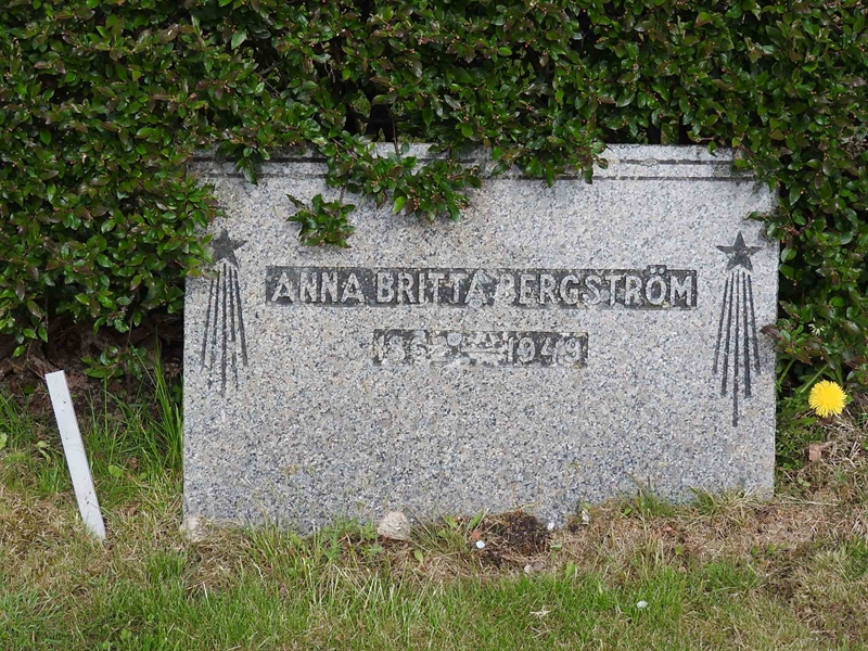 Gravnummer: BK K    17