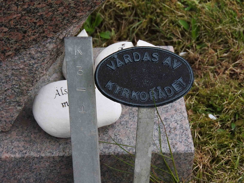 Gravnummer: BK K     3-4