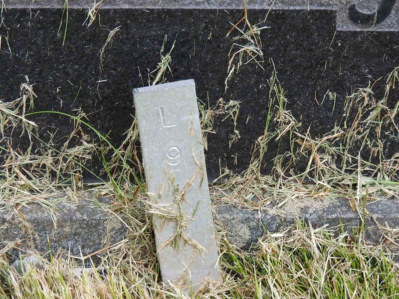 Gravnummer: BK L     9