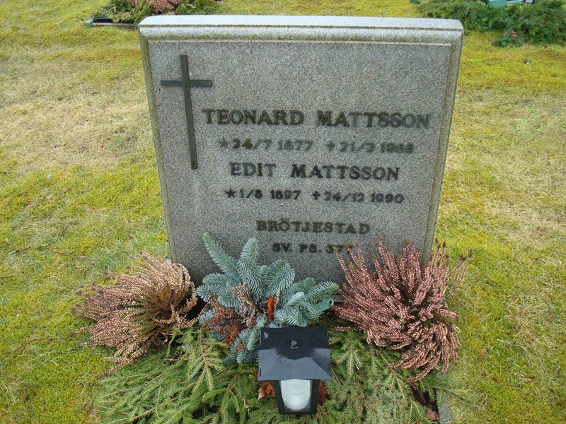 Grave number: BR C   189, 190