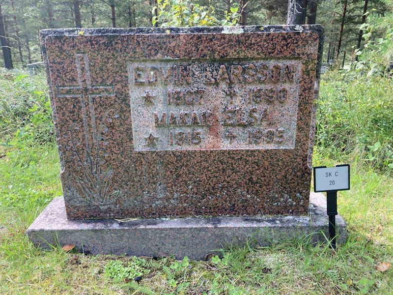 Hautatunnus: SK C 20