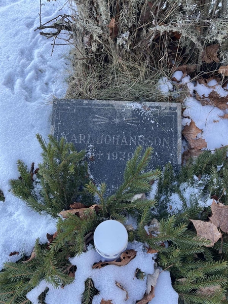 Gravnummer: SJ G    24