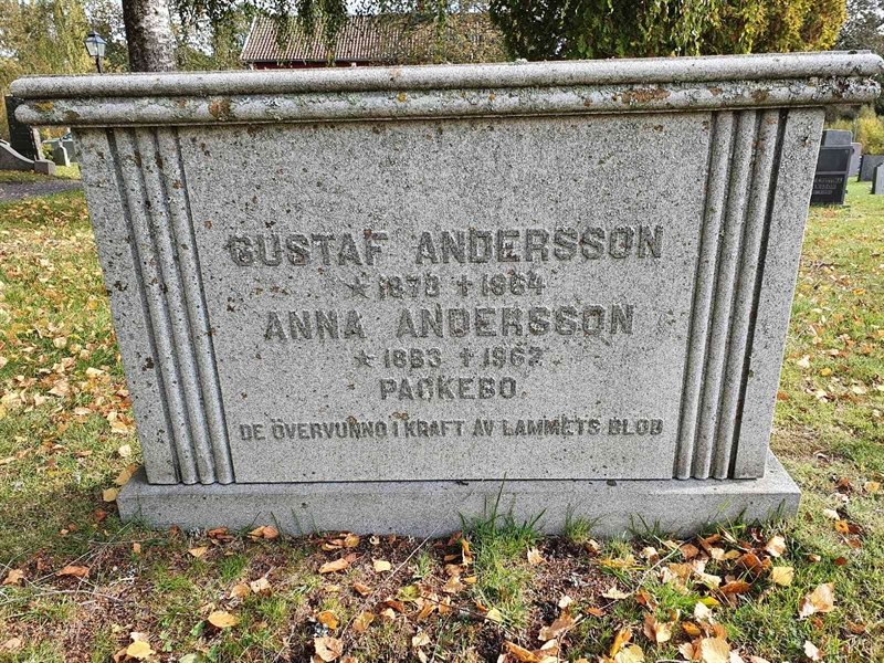 Grave number: HA GA.A    96-97