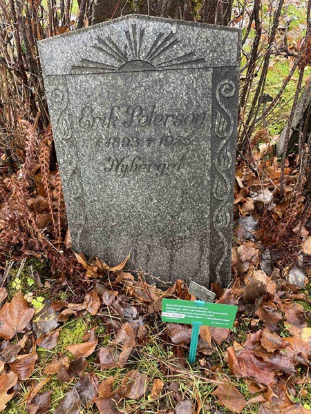 Gravnummer: GK A 3   457