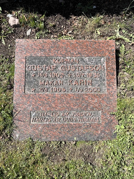 Hautatunnus: Ärt 60 22 287