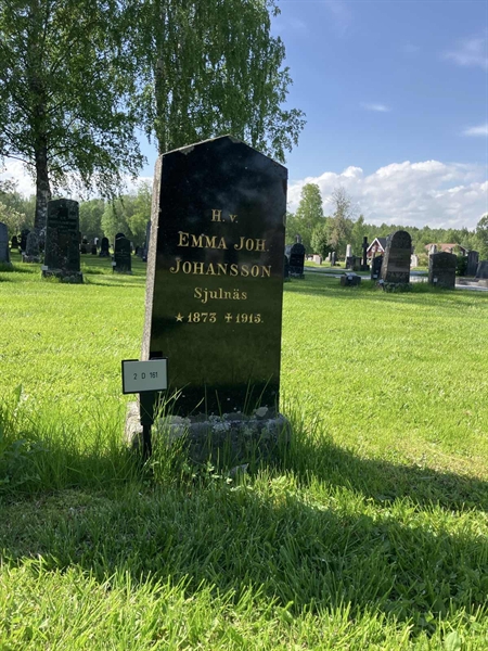 Grave number: 2 D   161