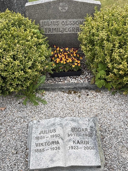 Grave number: SKF A   262, 263