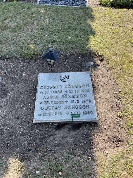 Grave number: NK X:u    56