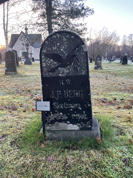 Hautatunnus: 2 C   105