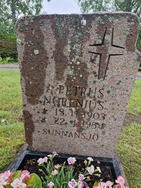 Grave number: GK ALLMÄ     5