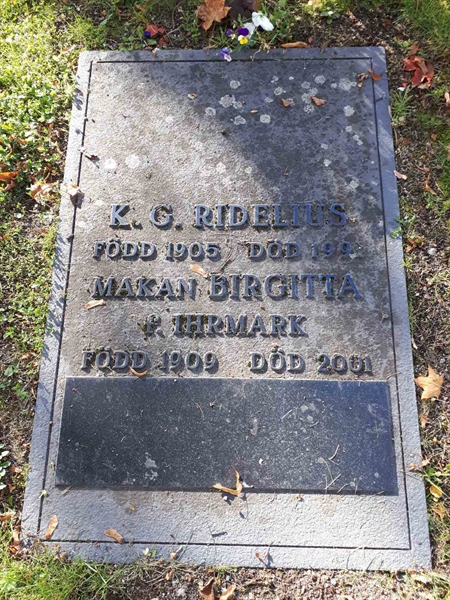 Grave number: GK F 1    90-91