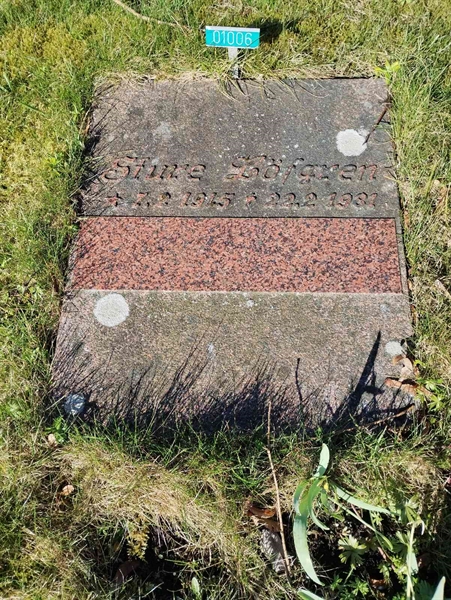 Grave number: NÅ U01     6