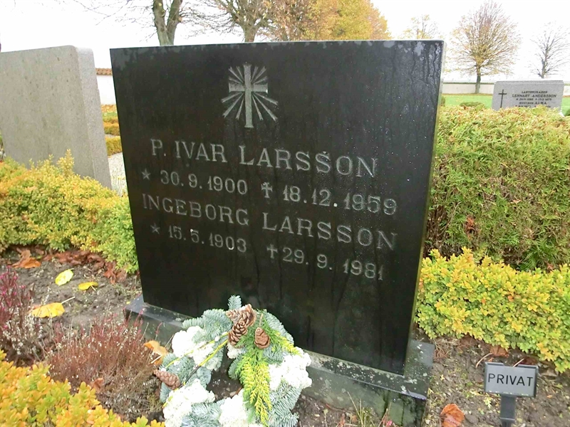 Grave number: LI NORR    190