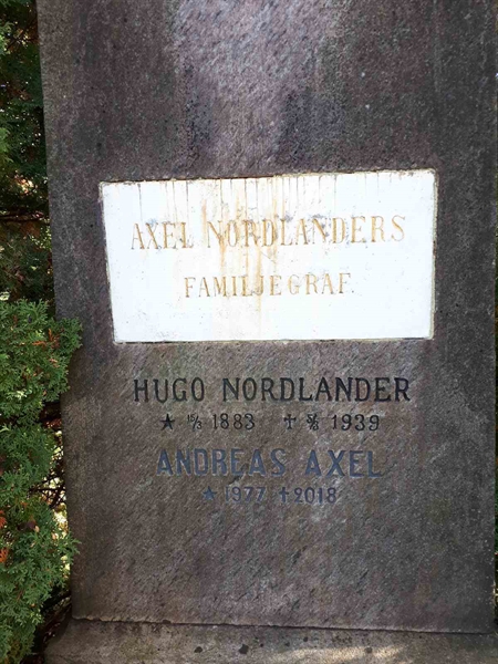 Gravnummer: GK F 1    97+0100