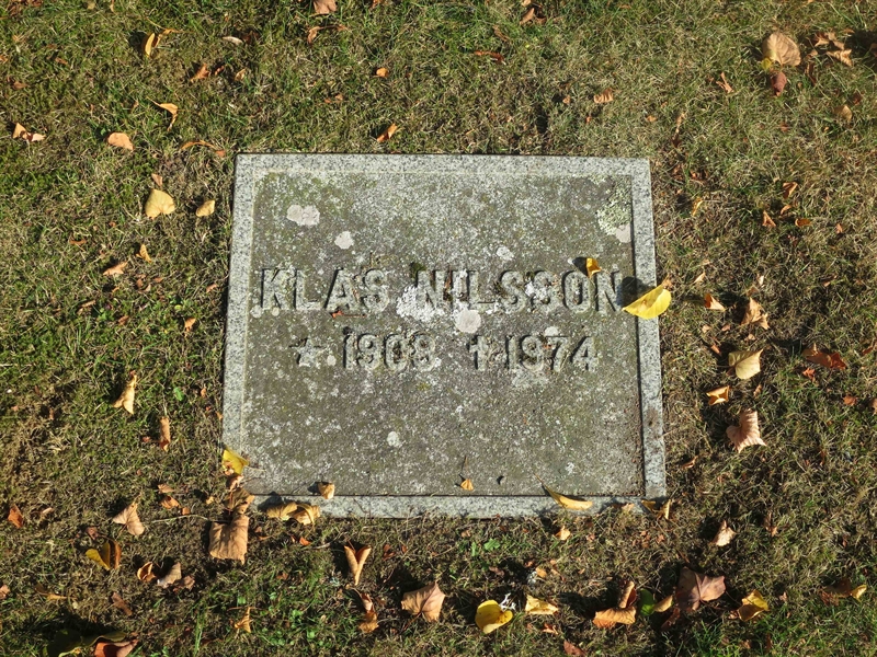 Grave number: HK G   164