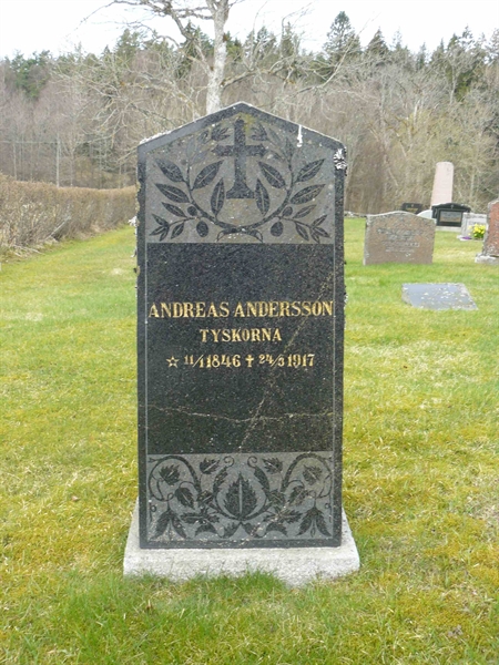 Grave number: La G A    40