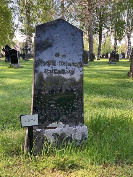 Grave number: 2 D   155