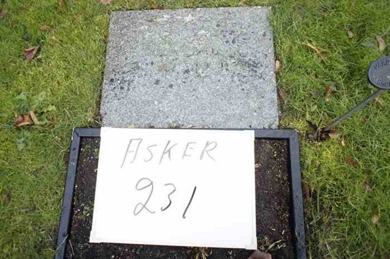 Grave number: 1 N-O   230-231