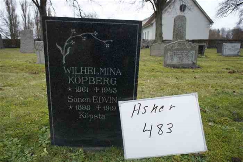 Grave number: 1 E   483