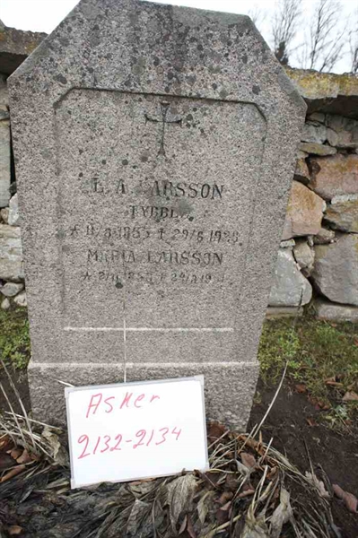 Grave number: 1 G  2132-2134