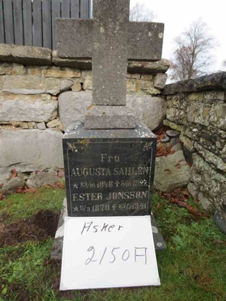 Grave number: 1 G  2150