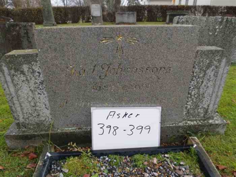 Grave number: 1 E   398-399