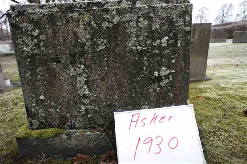 Grave number: 1 F  1930