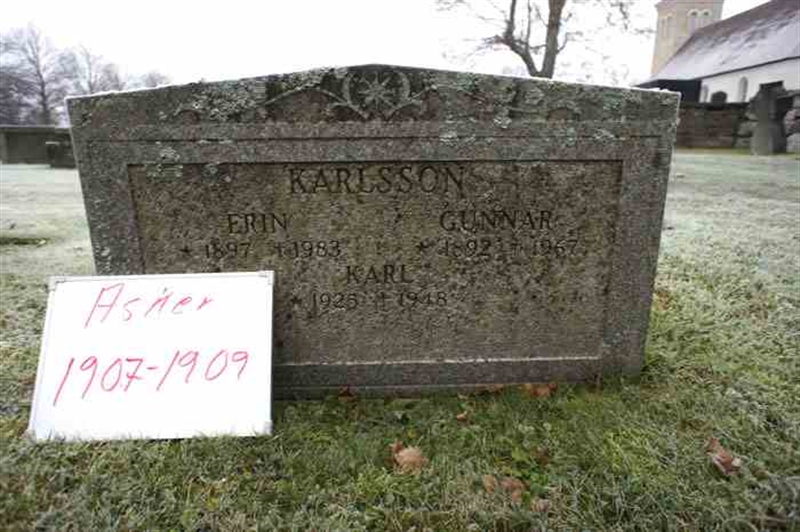 Grave number: 1 F  1907-1909