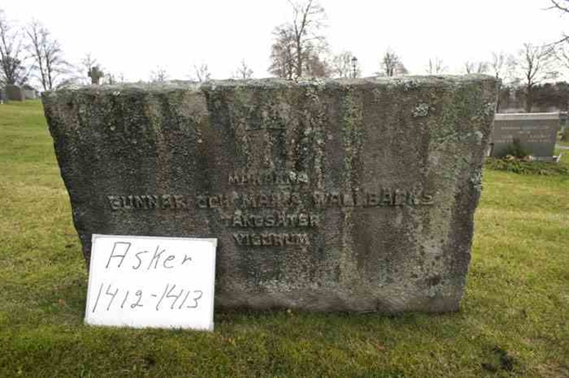 Grave number: 1 C  1412-1413