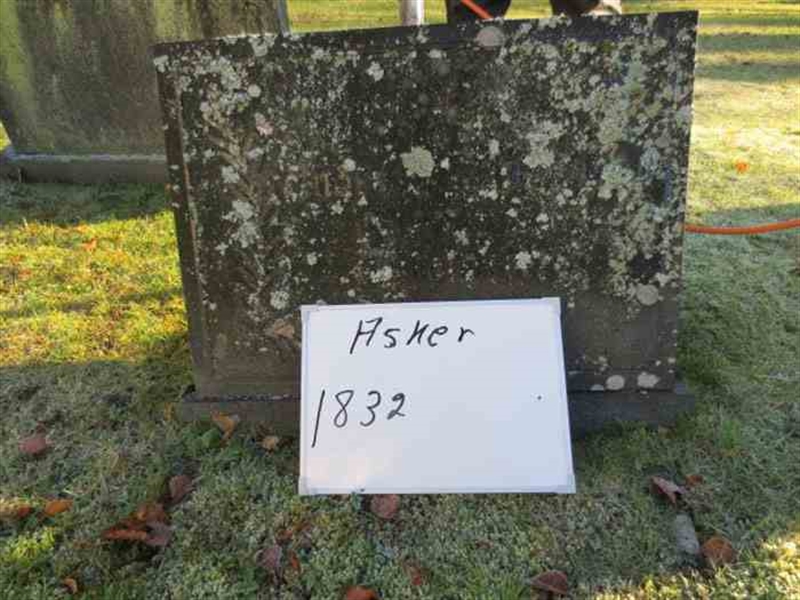 Grave number: 1 F  1832