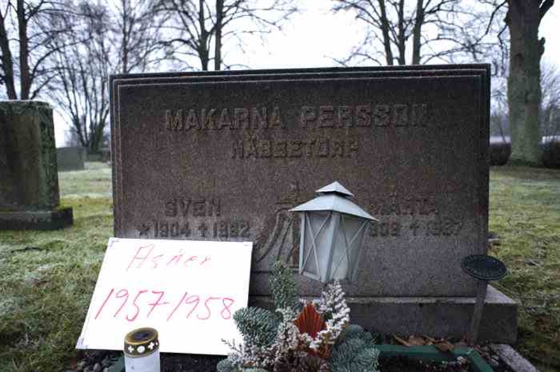 Grave number: 1 F  1957-1958