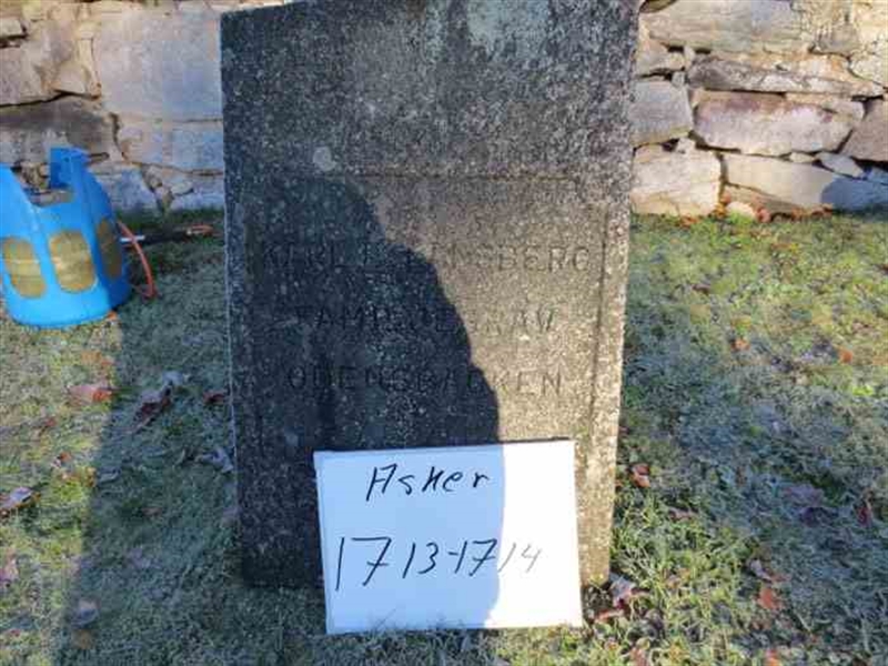 Grave number: 1 F  1713-1714