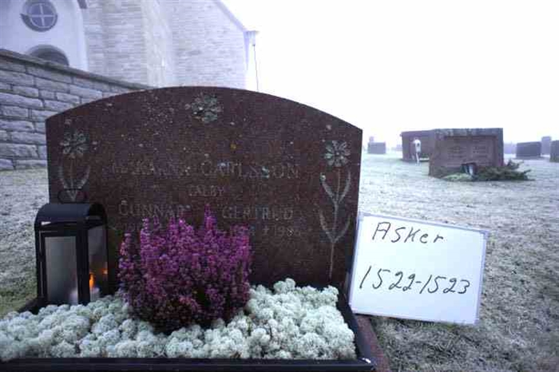 Grave number: 1 C  1522-1523