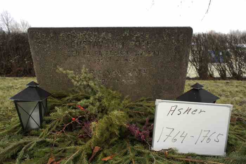 Grave number: 1 F  1764-1765