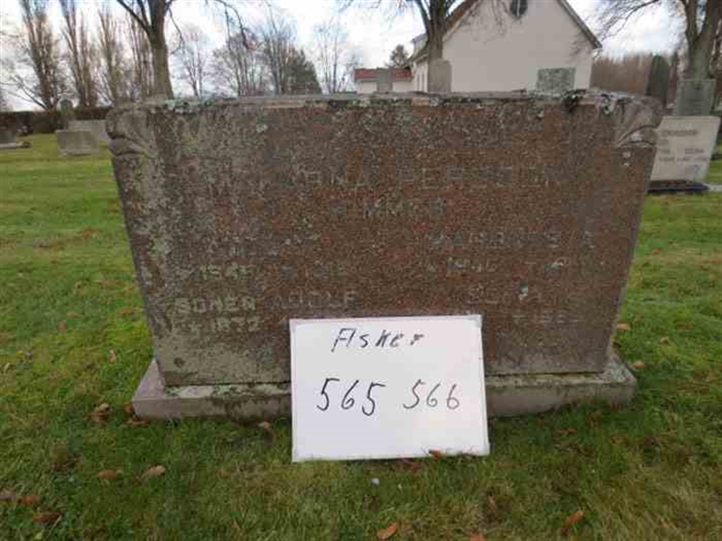 Grave number: 1 E   565-566