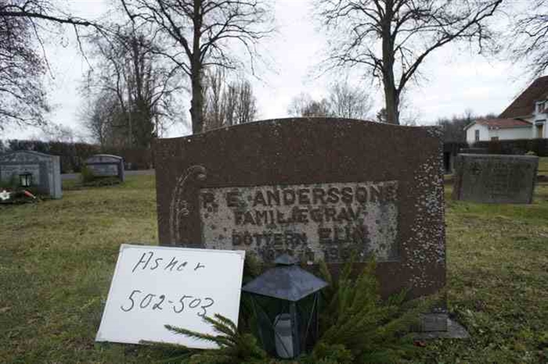 Grave number: 1 E   502-503