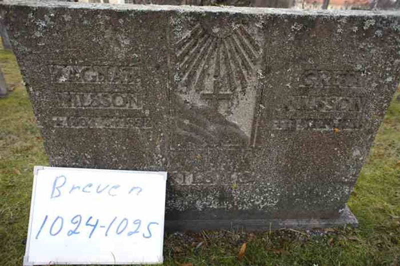 Grave number: 2 3  1024-1025