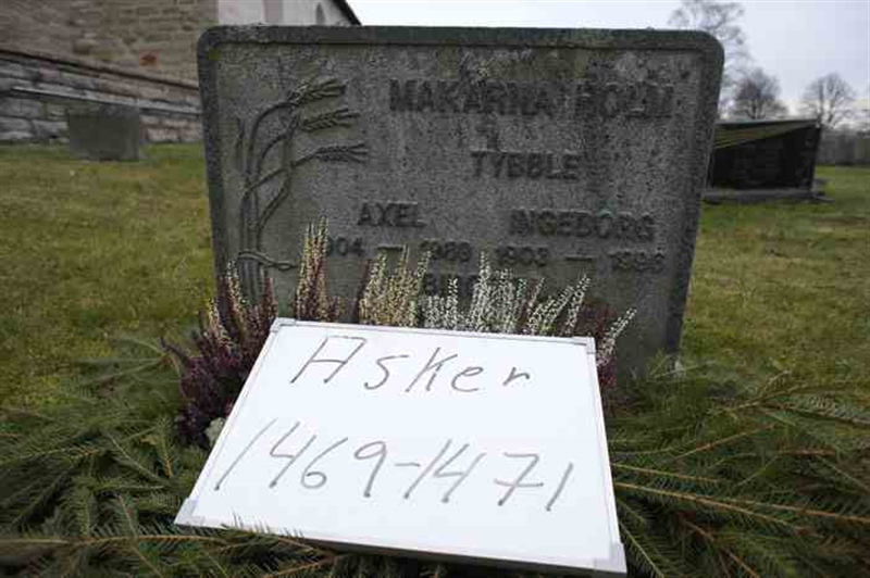 Grave number: 1 C  1469-1471