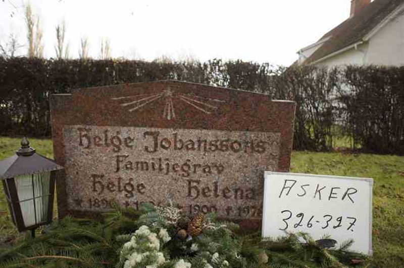 Grave number: 1 E   326-327