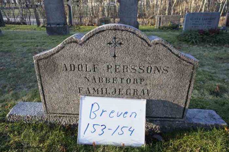 Grave number: 2 1   153-154