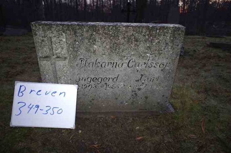 Grave number: 2 1   349-350