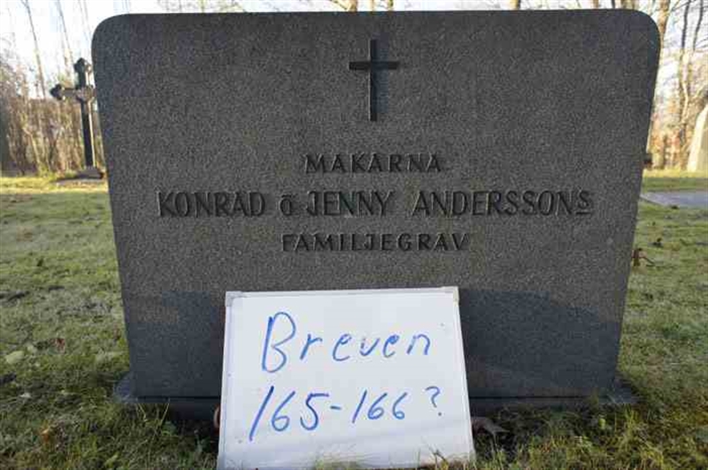 Grave number: 2 1   165-166