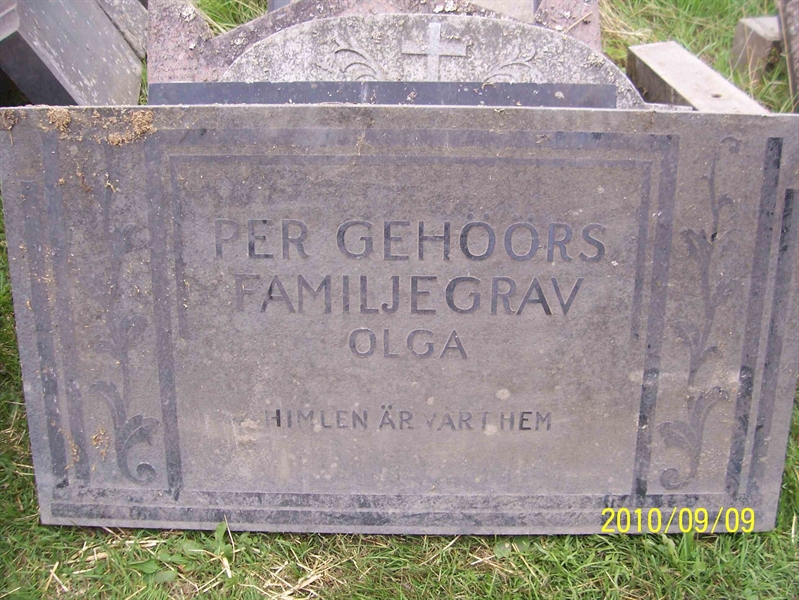 Grave number: 1 G   196