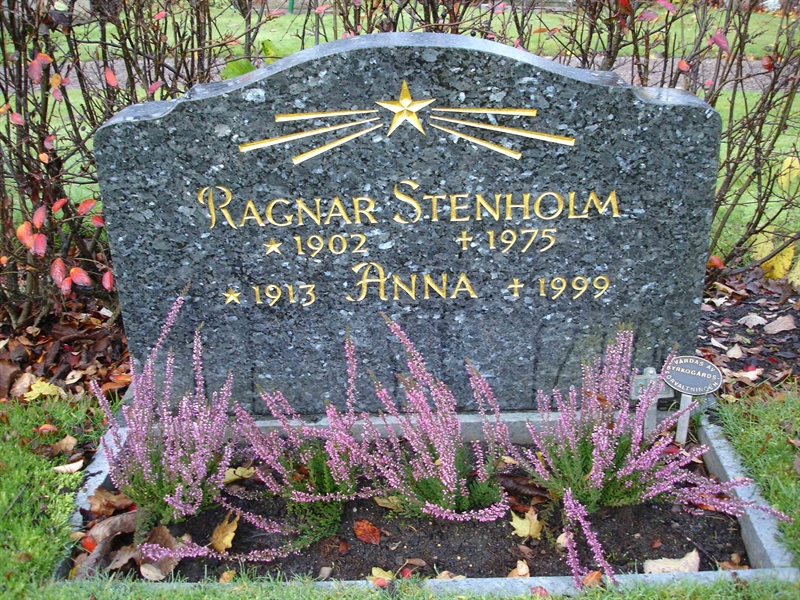 Hautatunnus: B VÄ 221, 222